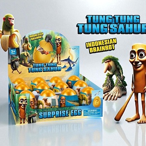 Игрушка Surprise "Яйцо" Tung Tung, в ассортименте 1шт оптом