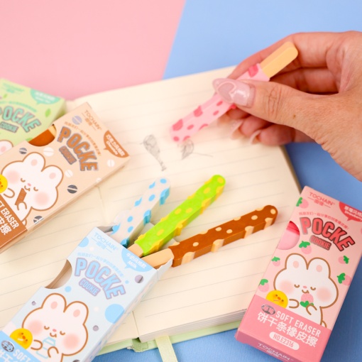 Стирательная резинка "Pocke cookie" №2316. в ассортименте 1 шт.