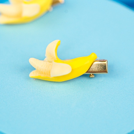 Заколка для волос "Банан"