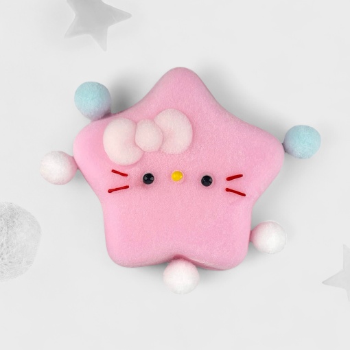 Антистресс "Кт Звезда" розовый