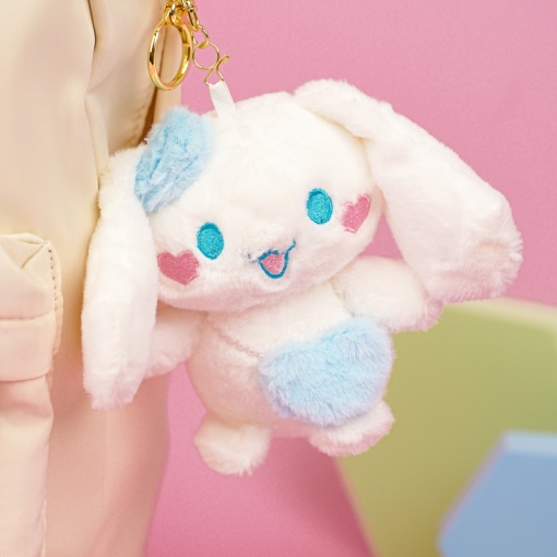 Мягкий брелок "Синнамон" голубой, 10 см