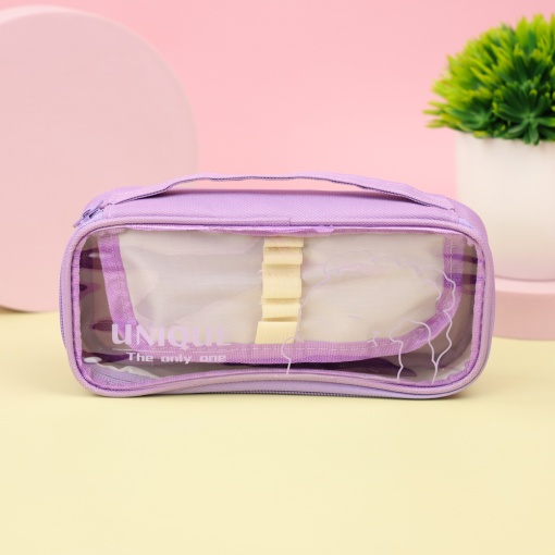 Пенал "Bear Unique" фиолетовый