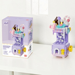 Конструктор "Gashapon machine" фиолетовый №2479 (442 дет.)