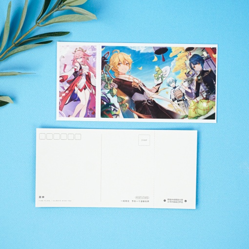 Набор почтовых открыток "Genshin Impact" A