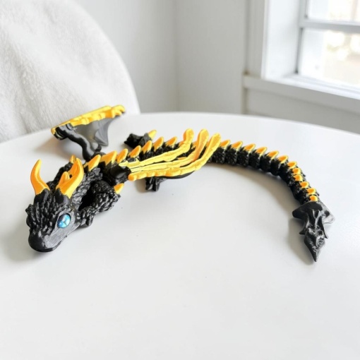 3D фигурка "Fantasy dragon" в ассортименте 1 шт оптом