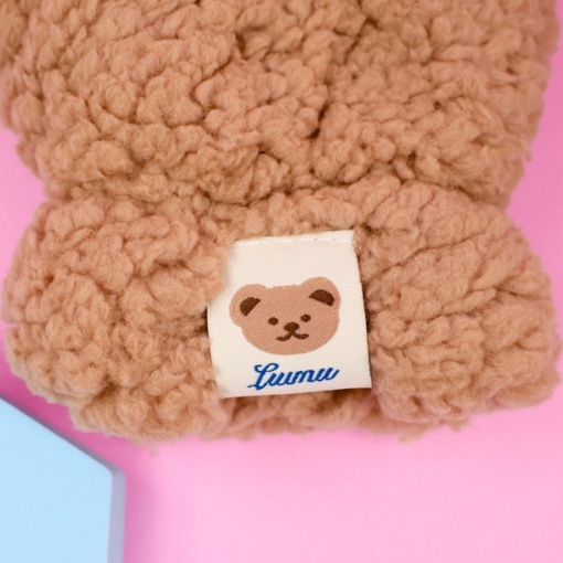 Варежки "Liumu", коричневый