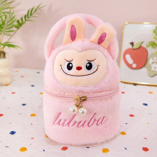 Сумочка плюшевая "Pouch" Labubu, розовый
