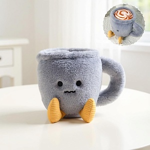 Мягкая игрушка "Завтрак" чашка кофе, 16см