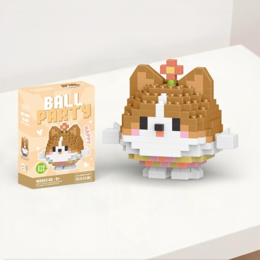 Конструктор "Ball Party" Welsh Corgi №VV2603-08 (215 деталей)