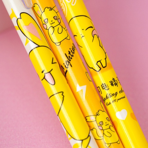 Ручка со стирающимися чернилами и стирашка "Покемон Пика-Пика", синяя