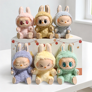 Мягкий брелок PM "Labubu" Have a seat, в ассортименте 1шт