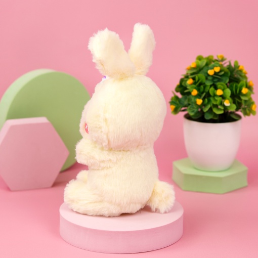 Мягкая игрушка "Кролик" белый, 23 см