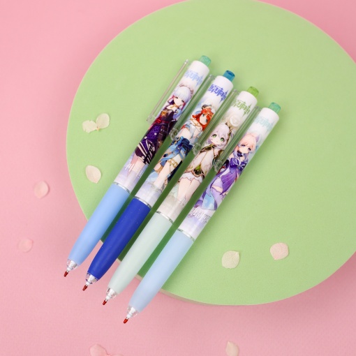 Набор ручек "Genshin Impact" 0068, в шоу-боксе, 24шт