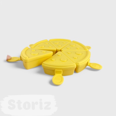 Мороженица "CHEESE" желтый (6шт в комплекте) оптом