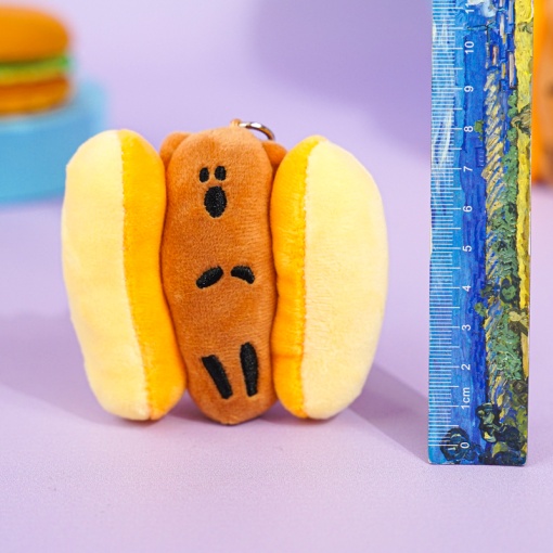 Мягкий брелок "Хот-дог Коала" 8 см