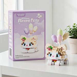 Конструктор "Flying Pets" kittens, Наполеон №K321 (274 детали)