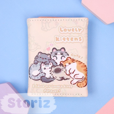 Мини-кошелек "Lovely kittens"