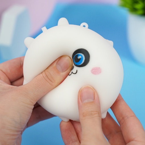 Сквош "Зверята" белый