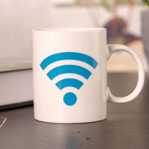 Кружка с терморисунком "WI-FI" оптом со склада!