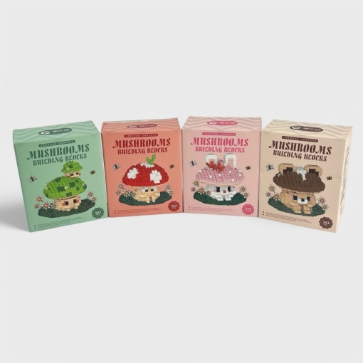 Конструктор "Mushrooms" Гриб-Зайчик №7250 (375 деталей) [М_09]