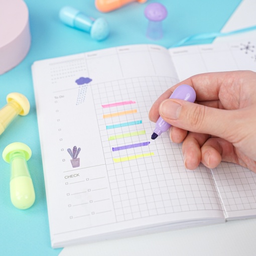 Набор маркеров "Mushrooms", 6 шт.