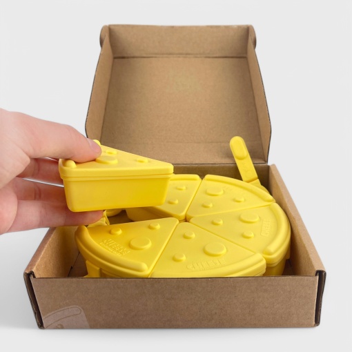 Мороженица "CHEESE" желтый (6шт в комплекте) оптом