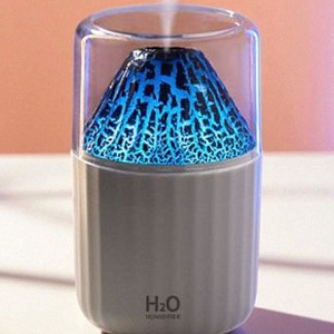 Мини-увлажнитель воздуха "Вулкан" белый (USB) оптом