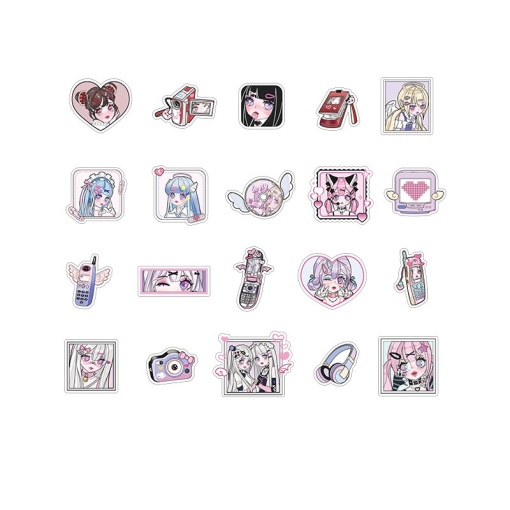 Набор наклеек "Cute accessories" № 1, 40 шт.