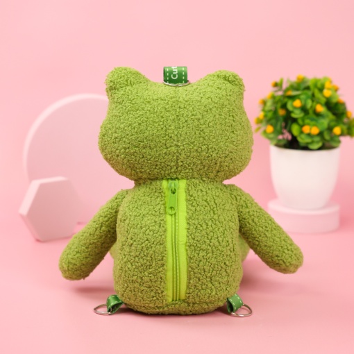 Рюкзак плюшевый "Лягушка"  