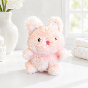 Брелок ароматизированный "Lovely bunny" 10см, розовый, 1шт