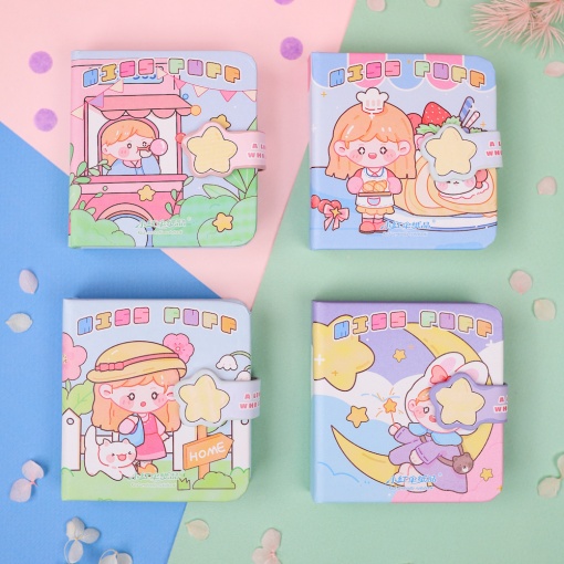 Блокнот "Miss Star" 80x80 мм, в ассортименте 1 шт. (823013)