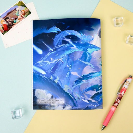 Тетрадь "Genshin Impact" fight, 48 листов