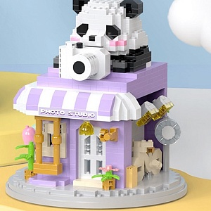 Конструктор "Panda" Фотостудия №1124 (878 деталей)