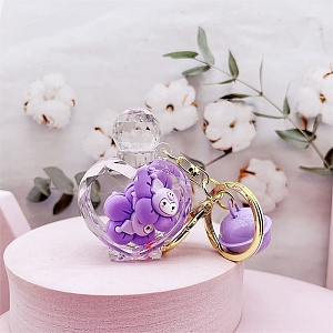 Брелок glass "Perfume" Куро, фиолетовый