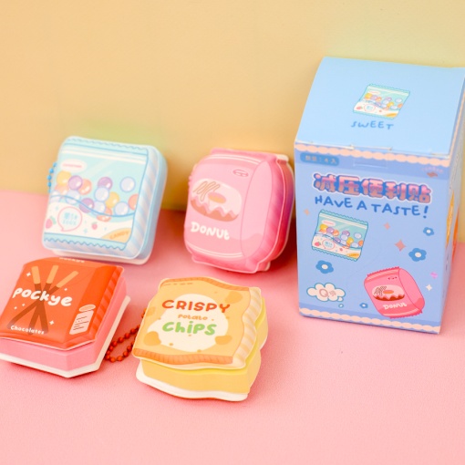 Набор мини-блокнотов "Have a Taste" Закуски, 4шт (стикеры)