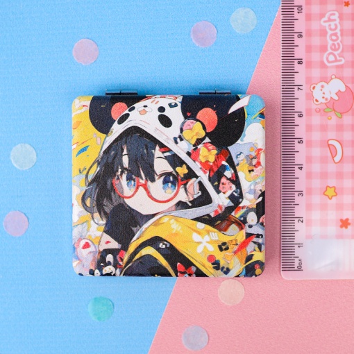 Зеркальце карманное "Anime Girl" 506Z41