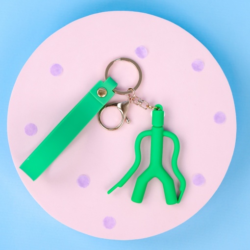 Брелок "Радужные друзья" зеленый