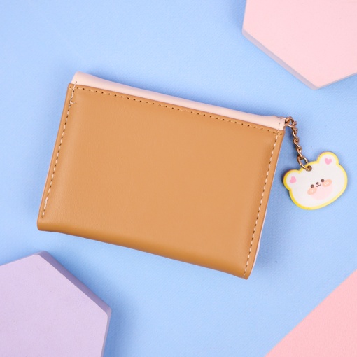 Мини-кошелек "Bear" бежевый