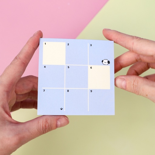 Набор стикеров для заметок "Квадраты" №11 (100 листов)