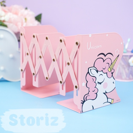 Подставка под книги "Unicorn" розовый оптом