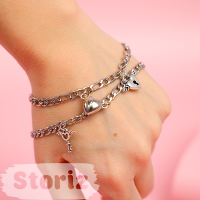 Браслет парный "Key to the heart", B
