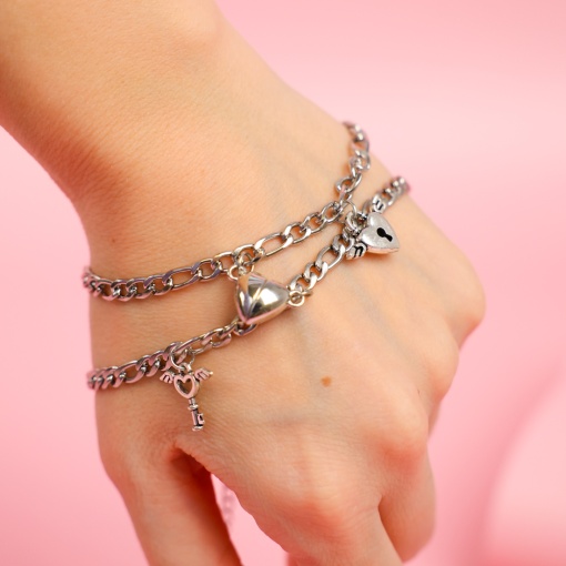 Браслет парный "Key to the heart", B