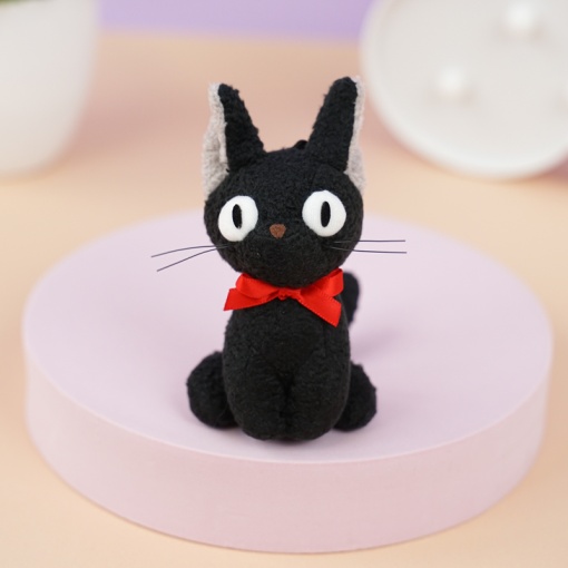 Мягкий брелок "Черный Кот" 9 см