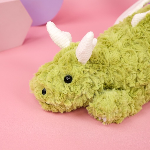 Мягкая игрушка "Дракон" 70см, зеленый