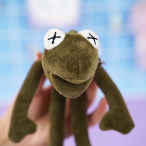 Мягкий брелок "Лягушка" 15 см