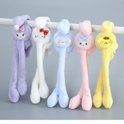 Меховые наушники "Kuro" двигающиеся ушки