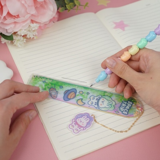 Линейка с цепочкой "Space Trip"