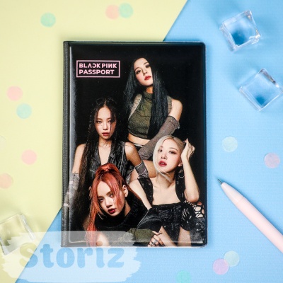 Обложка на паспорт "K-POP" BlackPink, STORIZ
