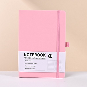 Блокнот "Classic" розовый, А5