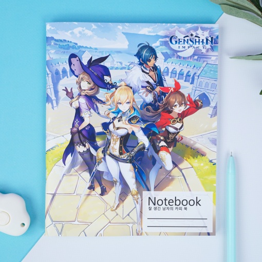 Тетрадь "Genshin Impact" 48 листов